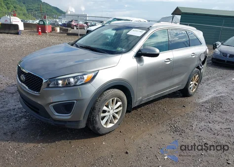 2017 Kia Sorento 2.4L Lx from USA, damaged, VIN 5XYPGDA3XHG303917